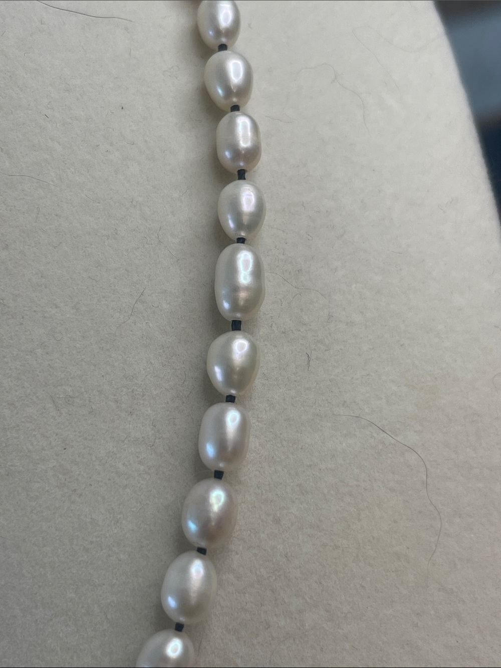 Sophie Buhai White Baroque Pearl Necklace Sterling Silver Toggle - Picture 3 of 3